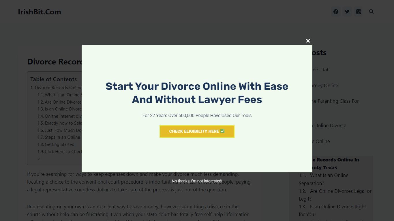 Divorce Records Online In Bexar County Texas – IrishBit.Com